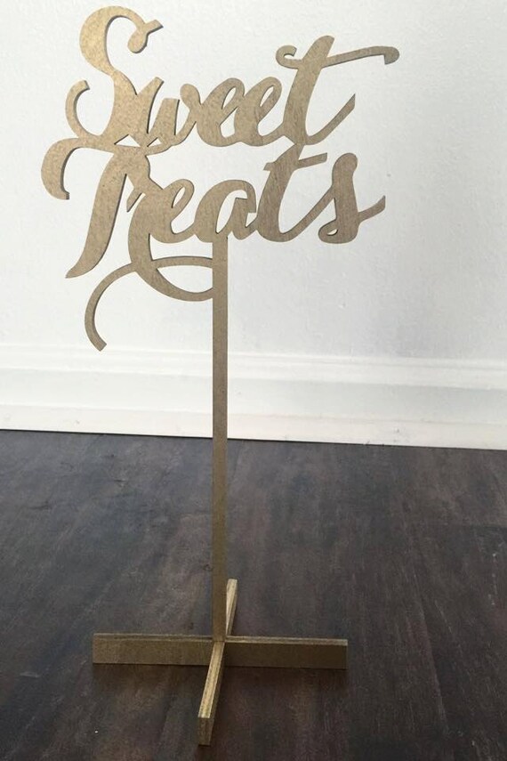 Sweet Treat Wooden Table Sign