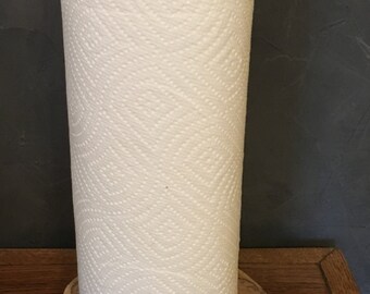 Wooden Paper Towel Holder