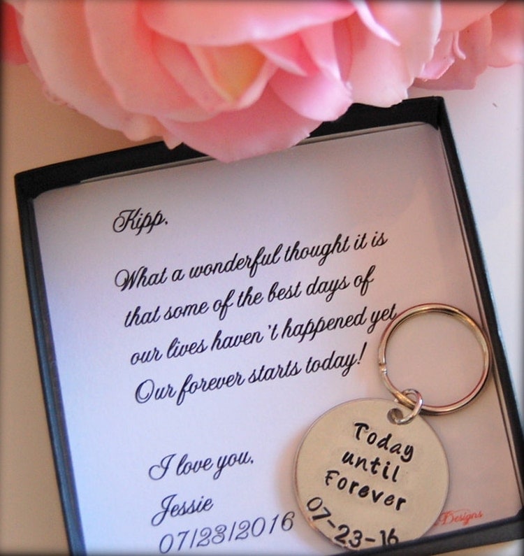 Groom gift from Bride Bride to GROOM gift on by ...