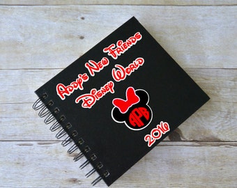 Disney Autograph Book, Personalized Disney Autograph Book
