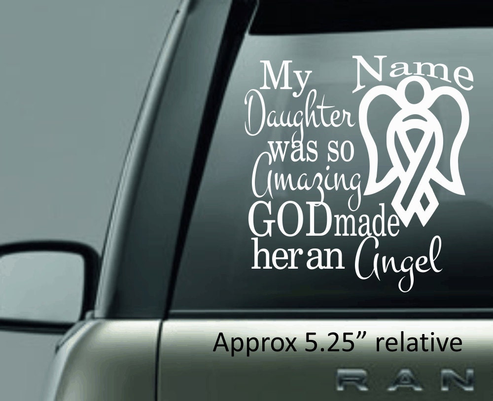 Tribute Decals Car Decals for Women Car Decals for Her