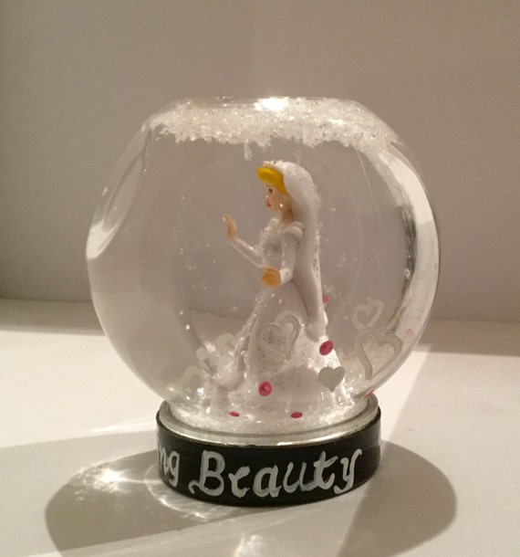 personalized sleeping beauty snowglobe princess snow globe personalized sleeping beauty snowglobe princess snow globe