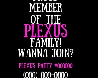 Plexus family decal- Join Plexus decal- Car decal Plexus, plexus family, wanna join, member of plexus, plexus health, plexus life, decal car