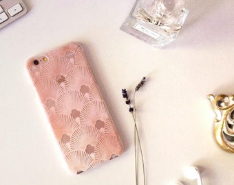 Transparent Art Deco Phone Case - Transparent Case - Clear Case -Transparent iPhone 7 - Clear iPhone 7 Plus - Gel Case - Soft TPU iPhone SE