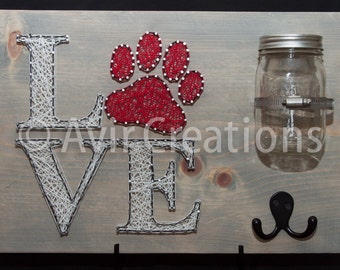 Dog String Art Board