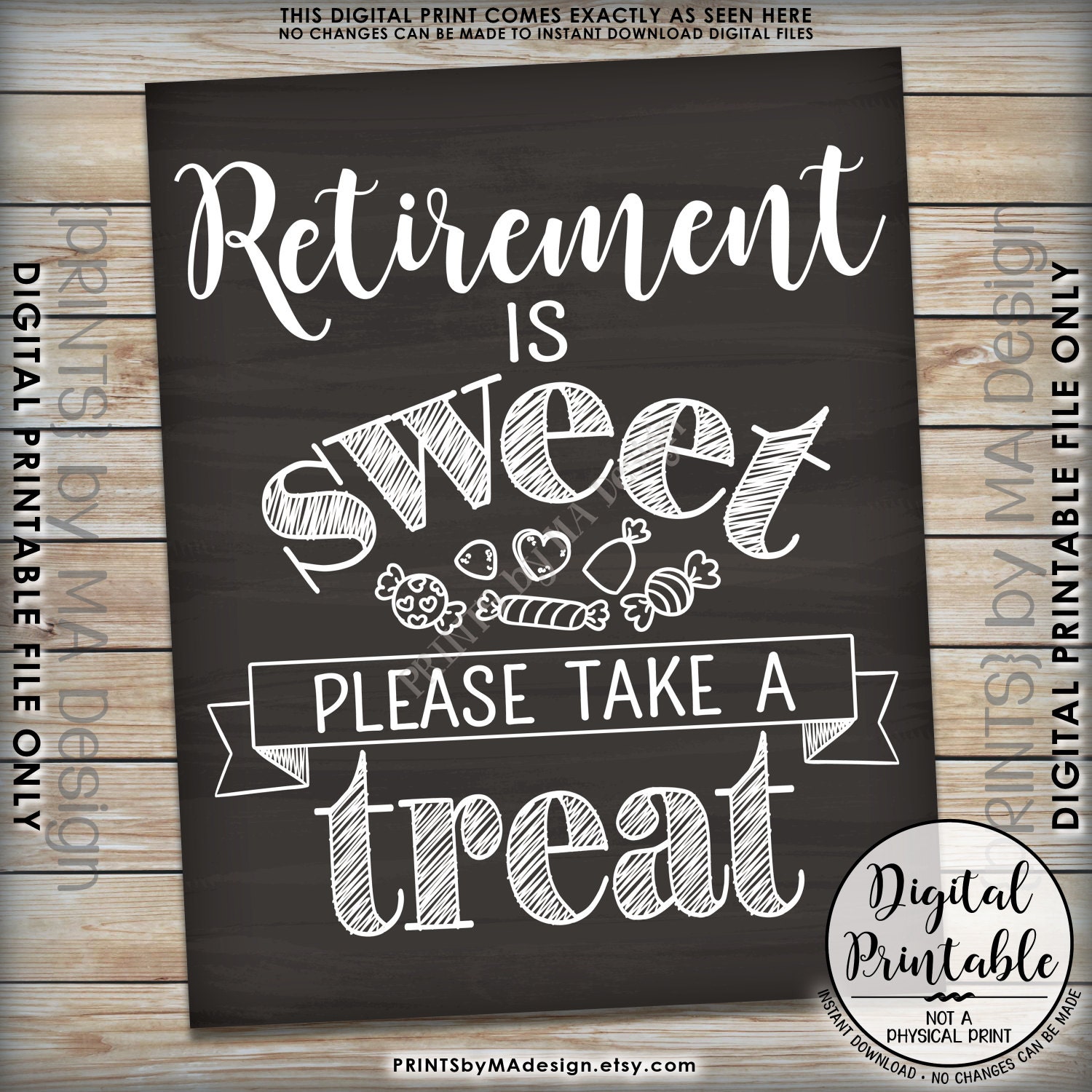 Retirement Signs Printable Printable World Holiday