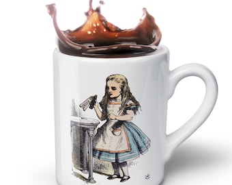 Drink Me - Alice in Wonderland - Alice in Wonderland Coffee Mug - Alice in Wonderland Drink Me Mug - Gift for Alice in Wonderland Fan
