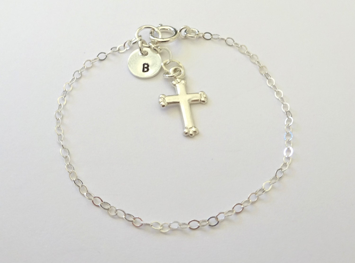 Cross Bracelet Baby Boy girl Christeningbracelet