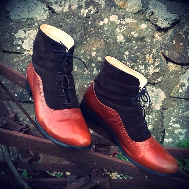 Women's Custom Oxfords & Boots by JuliaBoShoes on Etsy