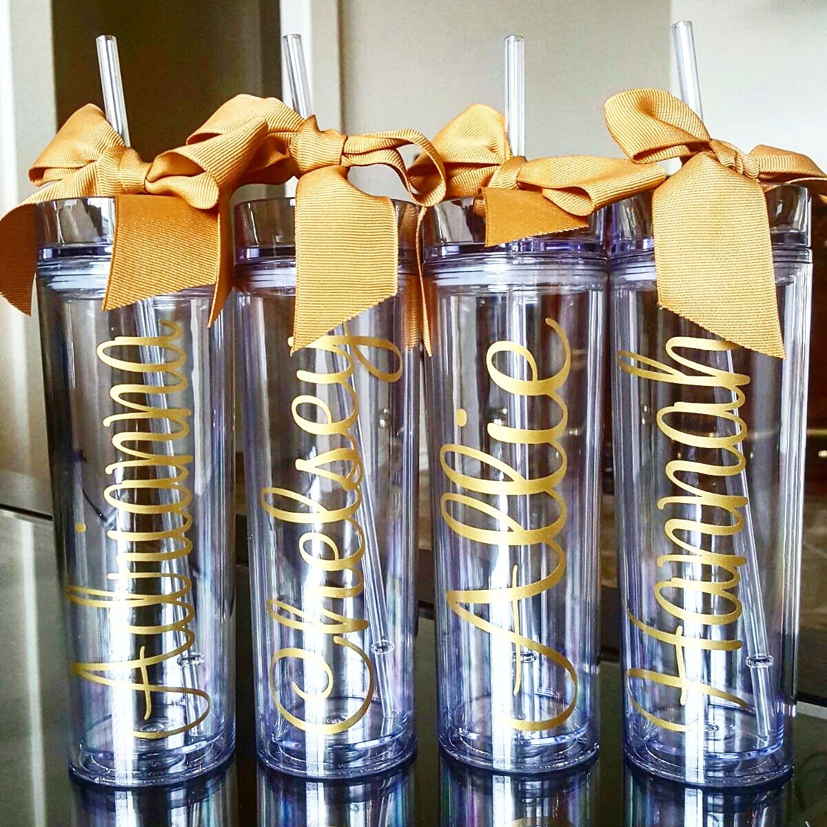 Personalized Tumbler Bridesmaid GiftWeddingTumblerBest