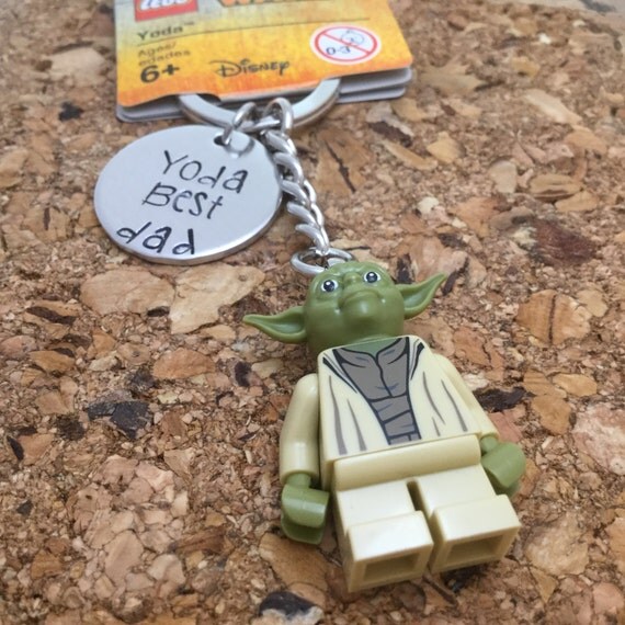 lego star wars yoda keychain