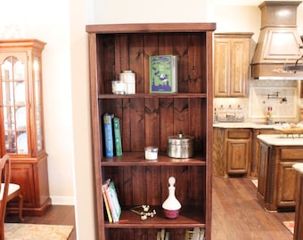 Bookcase - Bookshelf - Handmade Bookshelf - Simple Bookshelf - Pine Bookcase