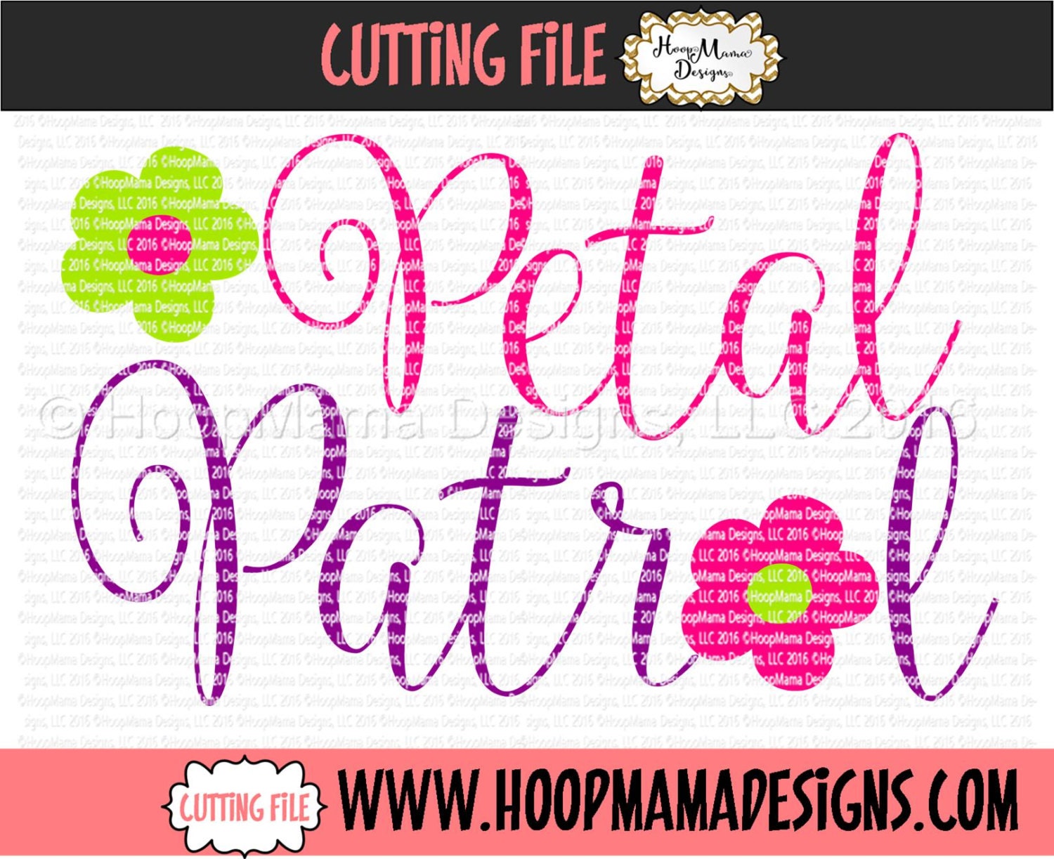 Download Petal Patrol SVG DXF EPS and png Files for Cutting Machines