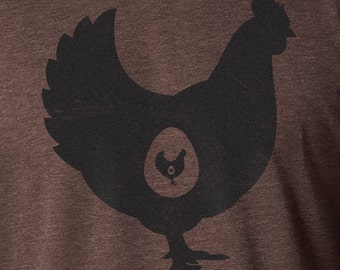 chicken and egg t shirt