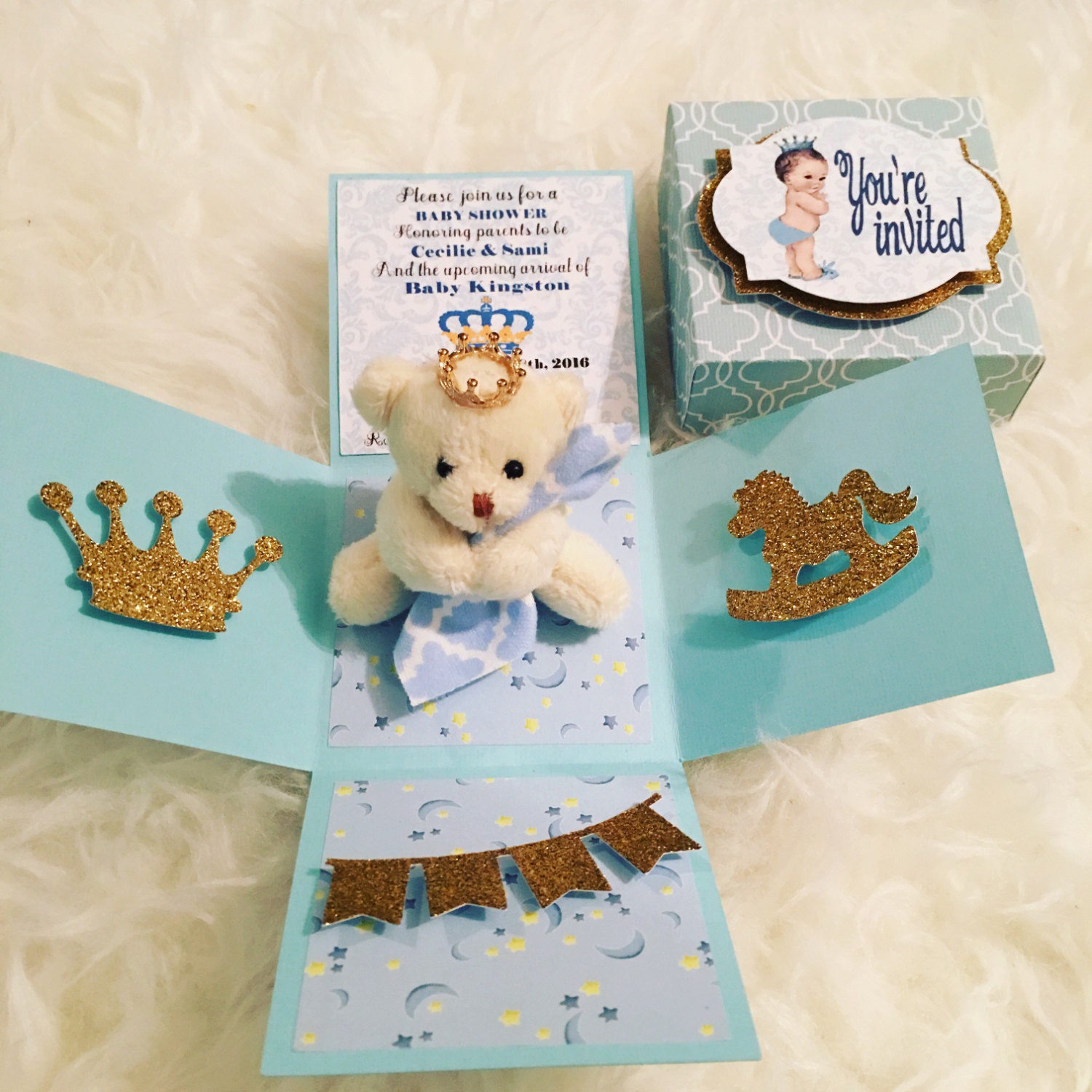 Baby Shower Box Invitations 6