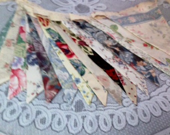 Vintage Floral Bunting