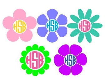 Free Free 200 Flower Initial Svg SVG PNG EPS DXF File