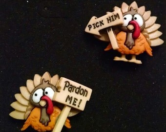 Turkey Pardon me! earrings