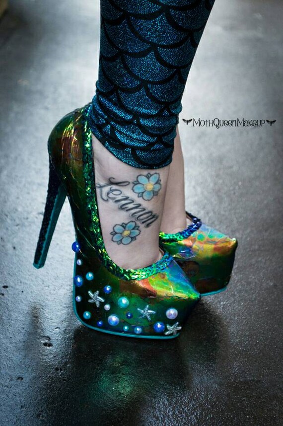mermaid heels