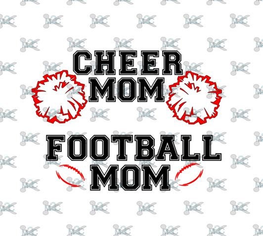 Download Cheerleader Svg Football Svg Cheer Mom design Svg Football Mom