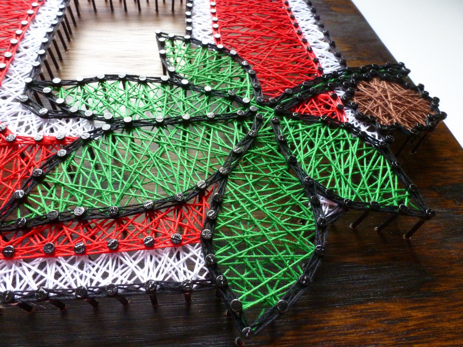 Ohio State Buckeyes String Art Ohio State by ABUnderwoodCo2