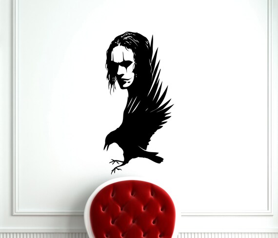 The Crow Wall Sticker Movie Superhero Vinyl Decals Home