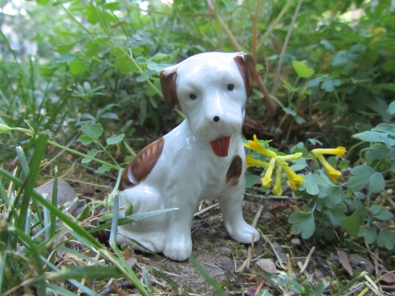 vintage terrier dog figurine