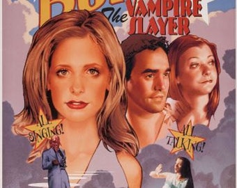 Buffy the Musical Poster Buffy the Vampire Slayer MINI POSTER 11"x17" 1117buffythemusicalptr07251501