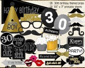Photo Booth Props :: DIY style by RidgetopDigitalShop on Etsy
