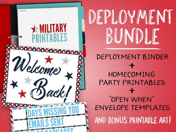 Deployment Bundle Deployment Binder Printable Military Wife deployment-bundle-deployment-binder-printable-military-wife