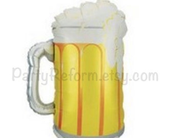 Frosty Beer Mug Balloon Large 34” Mylar Balloon