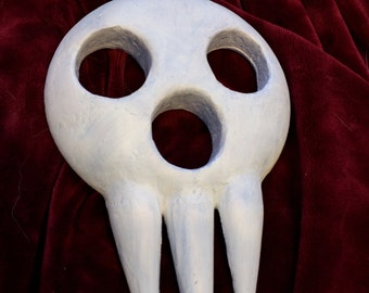 Lord Death Mask, Soul Eater Mask, shinigami sama mask, cosplay mask, custom, 3D printed hand painted