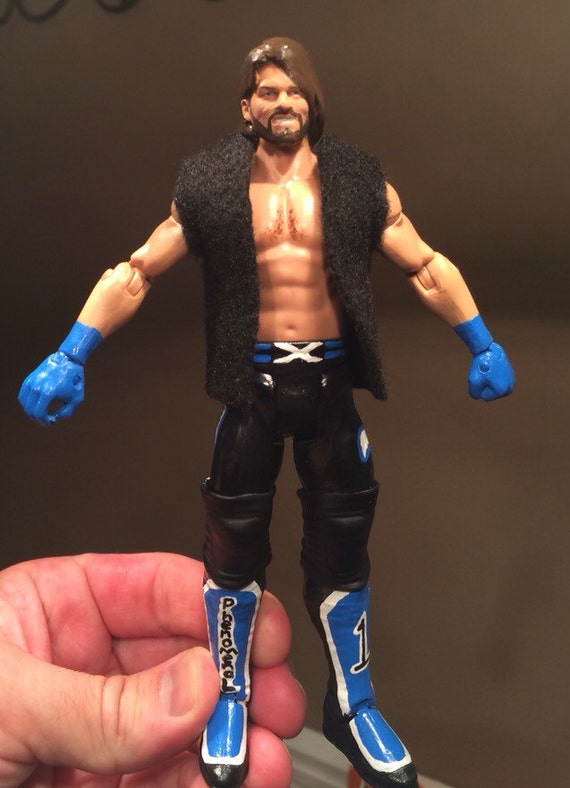 styles custom action figure aj AJ Custom Styles figure WWE action