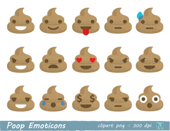 poop emoji clipart - photo #50