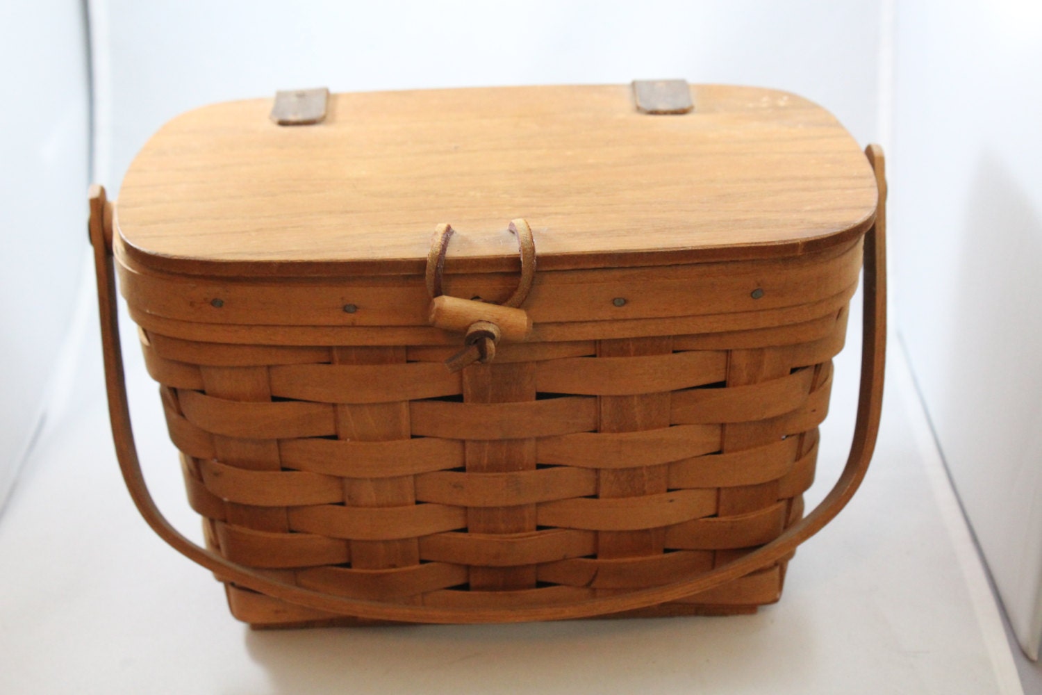 Vintage Longaberger 1987 Basket Purse No. 800E with tag