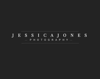 Photography logo - Design Photography- Premade Logo -Watermark Logo - Modern logo - Simple Logo - Photography watermark -INSTANT DOWNLOAD