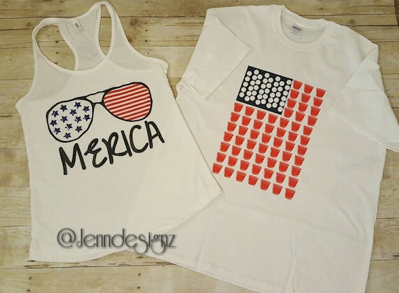 his and hers 4th of july shirts