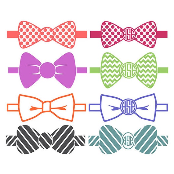 Bow Tie Bowtie Cuttable Designs SVG DXF EPS use with