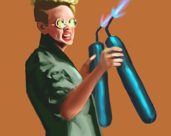 Jillian Holtzmann Ghostbusters GB 2016 Poster