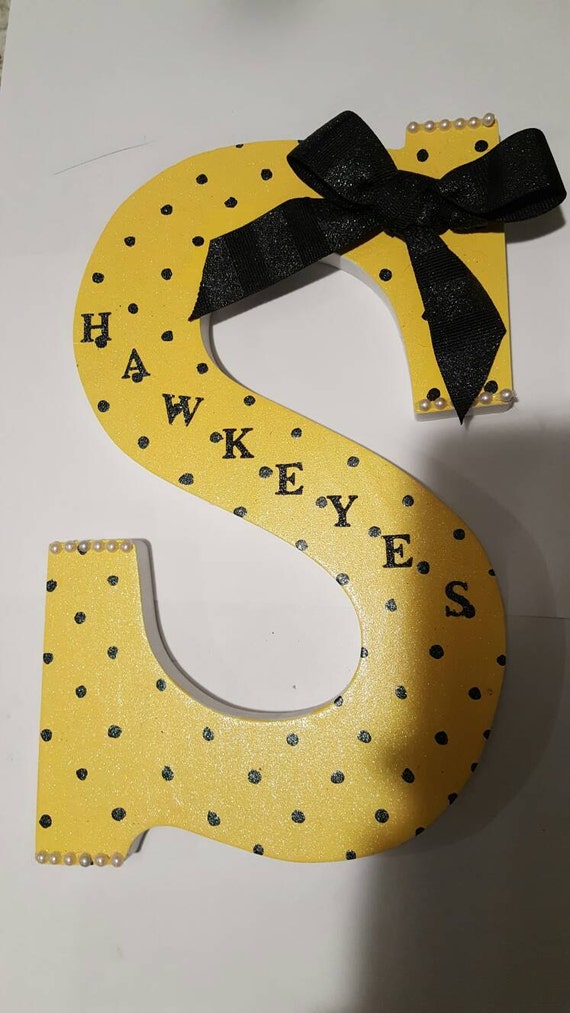 Items similar to College Monogram on Etsy