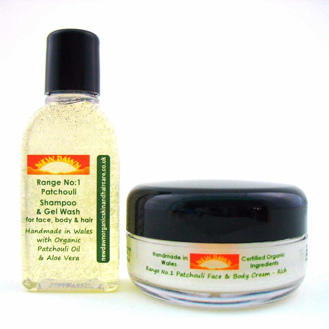 AntiAging Face Cream & Wash Sample Pack Dry Skin Organic