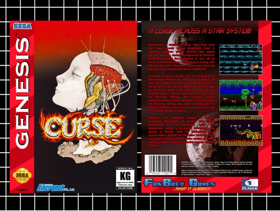 SPECIAL ORDER Curse Sega Genesis Shooter FanBrew by FanBrewGames