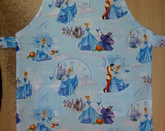 Apron for kid / Cinderella / Disney Princess, apron, kids apron, kitchen apron, kids kitchen apron