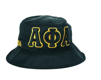 Alpha Phi Alpha Fraternity Greek Letters Bucket Hat APAH1