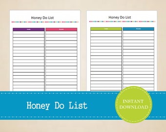 Honey do list | Etsy