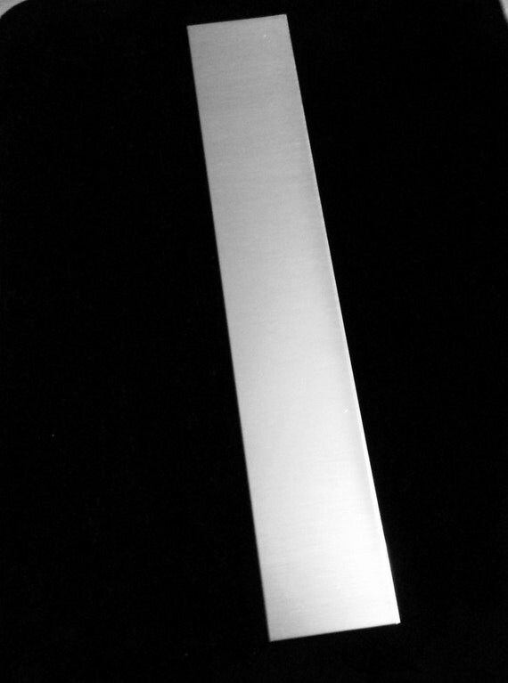 Solid 925 Sterling Silver SHEET 3or6x1 inch Dead Soft Gauge 22