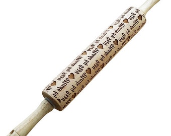 Personalized Rolling Pin: "Made by"