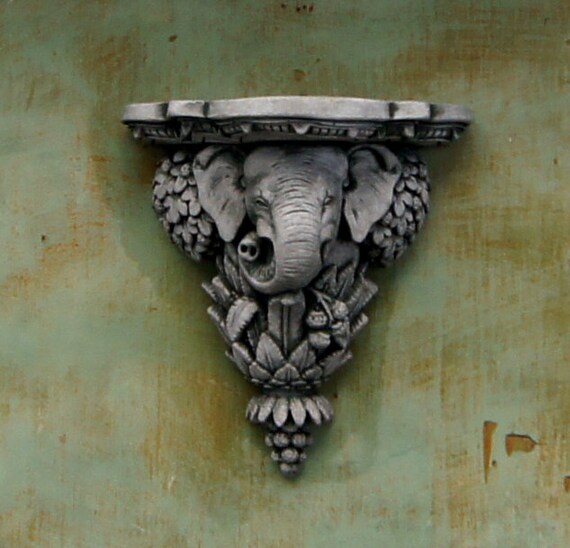 Ganesha Corbel Concrete Garden Wall Plaque Cement Ganesh
