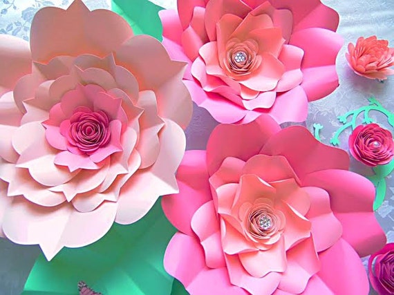 DIY Paper Flower Templates