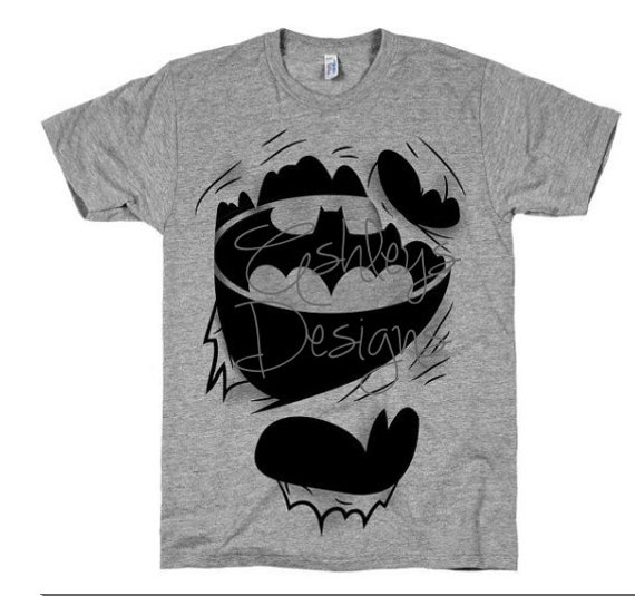 Download Batman Rip Ripping through Shirt SVG File by TheSVGcorner ...
